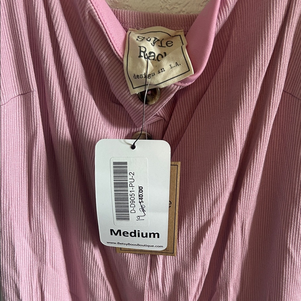 Style Rack Pink Mini Dress - Picture 4 of 4